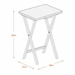 Dunelm Rubberwood TV Table -Dune Room Furniture Shop 1000004916 alt01