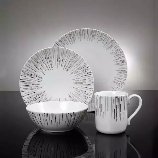 Dunelm Glamour 16 Piece Dinner Set 6 Dunelm Glamour 16 Piece Dinner Set - Image 4