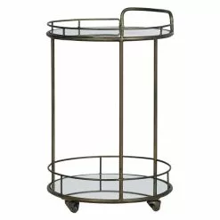 Dunelm Pimlico Antique Brass Drinks Trolley 7 Dunelm Pimlico Antique Brass Drinks Trolley -Dune Room Furniture Shop 1000081972 alt01