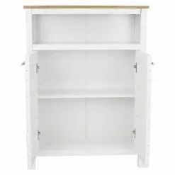 Lloyd Pascal Amalfi White Console Unit -Dune Room Furniture Shop 1000087274 alt02