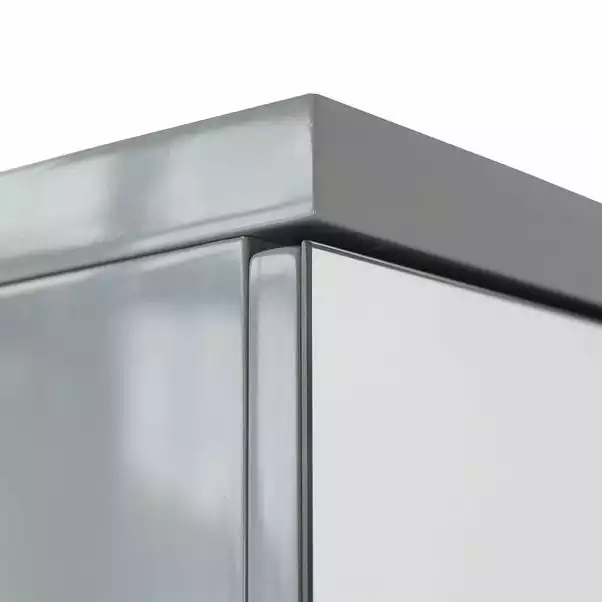 Lloyd Pascal Siena Grey Mirror Cabinet 6 Lloyd Pascal Siena Grey Mirror Cabinet - Image 4