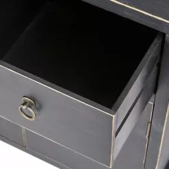 Dunelm Hanna 2 Drawer & 1 Door Chest, Black 11 Dunelm Hanna 2 Drawer & 1 Door Chest, Black -Dune Room Furniture Shop 1000106945 alt03