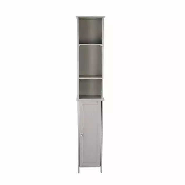 Lloyd Pascal Rimini Grey Tall Cabinet 5 Lloyd Pascal Rimini Grey Tall Cabinet - Image 3