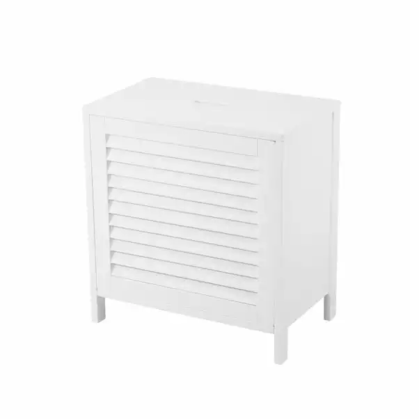 Lloyd Pascal White Tuscany Laundry Hamper 4 Lloyd Pascal White Tuscany Laundry Hamper - Image 2