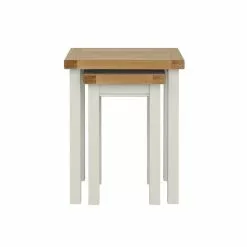 Dunelm Compton Ivory Nest Of Tables -Dune Room Furniture Shop 1000133560 alt02