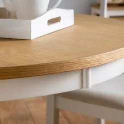 Julian Bowen Davenport Round Pedestal Table -Dune Room Furniture Shop 1000135378 alt02