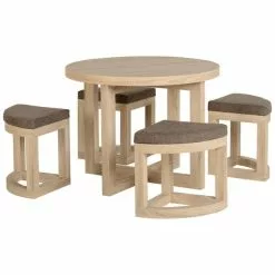 Seconique Cambourne Stowaway Dining Set 10 Seconique Cambourne Stowaway Dining Set -Dune Room Furniture Shop 1000141231 alt02