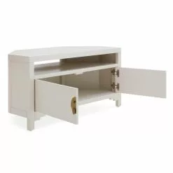 Dunelm Hanna Oyster Corner TV Stand -Dune Room Furniture Shop 1000146595 alt03