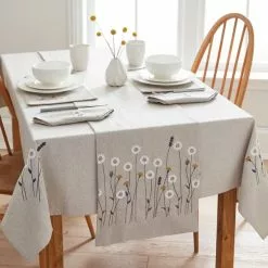 Dunelm Scandi Floral Tablecloth 9 Dunelm Scandi Floral Tablecloth -Dune Room Furniture Shop 1000149864 alt03