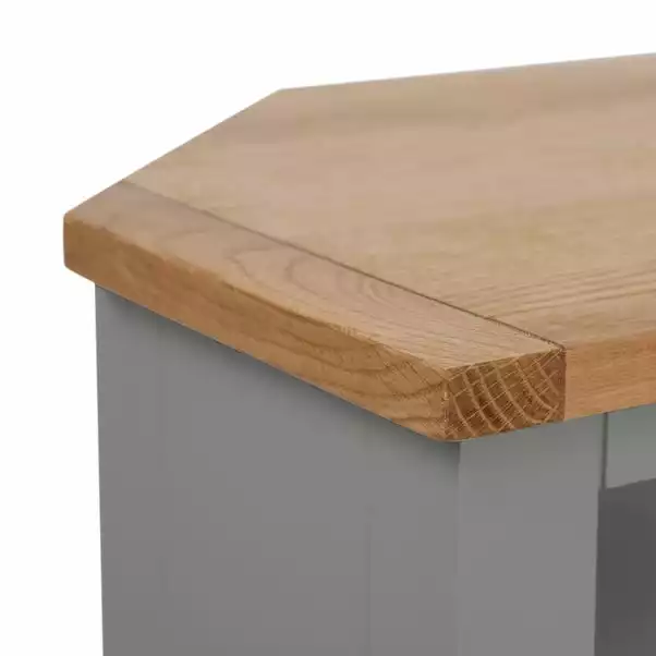 Dunelm Bromley Slate Corner TV Stand 7 Dunelm Bromley Slate Corner TV Stand - Image 5