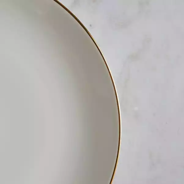 Dunelm Gold Band 12 Piece Dinner Set 4 Dunelm Gold Band 12 Piece Dinner Set - Image 2