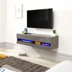 GFW Galicia 120cm LED Wall TV Unit 9 GFW Galicia 120cm LED Wall TV Unit -Dune Room Furniture Shop 1000156240 alt01
