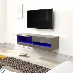 GFW Galicia 120cm LED Wall TV Unit 12 GFW Galicia 120cm LED Wall TV Unit -Dune Room Furniture Shop 1000156240 alt04