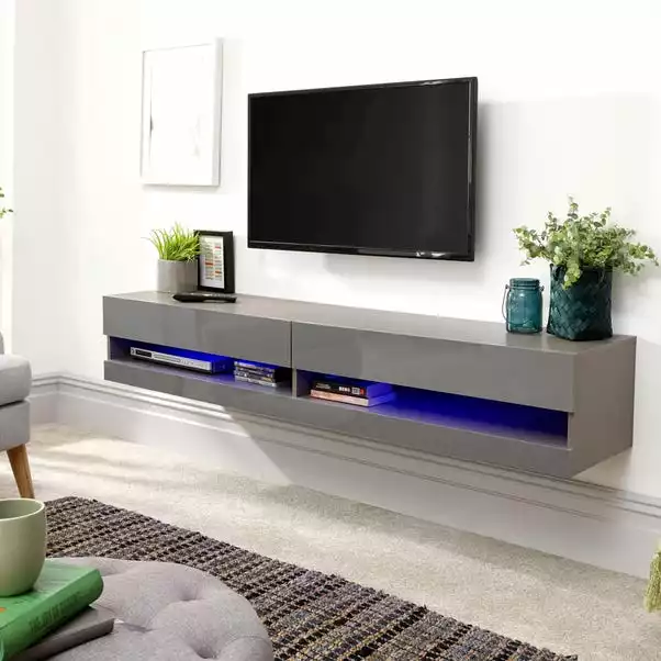 GFW Galicia 150cm LED Wall TV Unit 4 GFW Galicia 150cm LED Wall TV Unit - Image 2