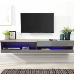GFW Galicia 150cm LED Wall TV Unit 12 GFW Galicia 150cm LED Wall TV Unit -Dune Room Furniture Shop 1000156241 alt06