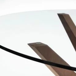 Julian Bowen Chelsea Round Glass Table 7 Julian Bowen Chelsea Round Glass Table -Dune Room Furniture Shop 1000157378 alt02