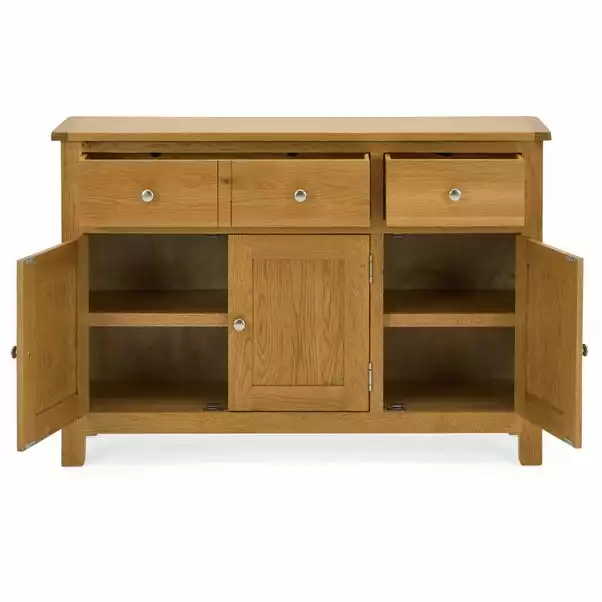Dunelm Bromley Oak Large Sideboard 5 Dunelm Bromley Oak Large Sideboard - Image 3