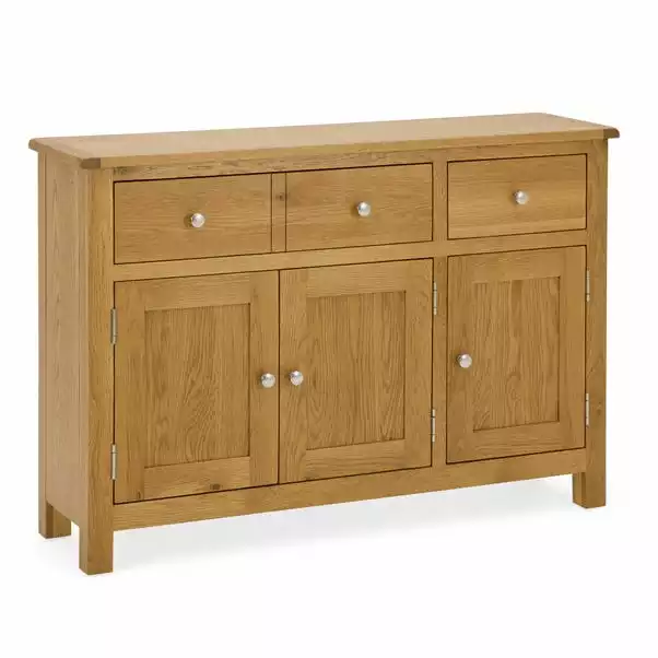 Dunelm Bromley Oak Large Sideboard 6 Dunelm Bromley Oak Large Sideboard - Image 4