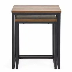 Dunelm Fulton Square Nest Of Tables -Dune Room Furniture Shop 1000157778 alt02
