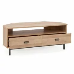 Dunelm Fulton Oak Effect Corner TV Stand 12 Dunelm Fulton Oak Effect Corner TV Stand -Dune Room Furniture Shop 1000157783 alt04