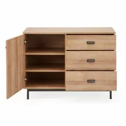 Dunelm Fulton Oak Effect Small Sideboard -Dune Room Furniture Shop 1000157785 alt02