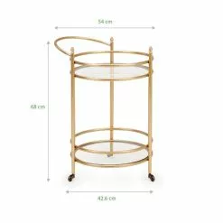 Dunelm Harper Drinks Trolley 11 Dunelm Harper Drinks Trolley -Dune Room Furniture Shop 1000157792 alt08