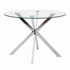 Dunelm Lumia Glass Round Table 10 Dunelm Lumia Glass Round Table -Dune Room Furniture Shop 1000157901 alt02