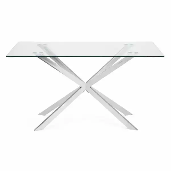 Dunelm Lumia Glass Dining Table 4 Dunelm Lumia Glass Dining Table - Image 2