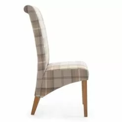 Dunelm Chester Set Of 2 Dining Chairs Natural Woven Check 12 Dunelm Chester Set Of 2 Dining Chairs Natural Woven Check -Dune Room Furniture Shop 1000157944 alt03