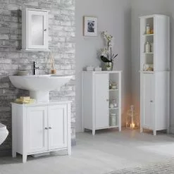 Lloyd Pascal Marble Effect Console Unit -Dune Room Furniture Shop 1000160241 alt03