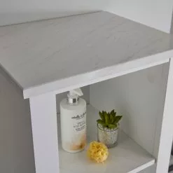 Lloyd Pascal Marble Effect Tall Cabinet -Dune Room Furniture Shop 1000160242 alt05