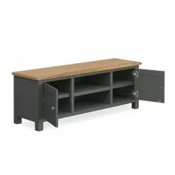 Dunelm Bromley Black Wide TV Stand -Dune Room Furniture Shop 1000162403 alt03