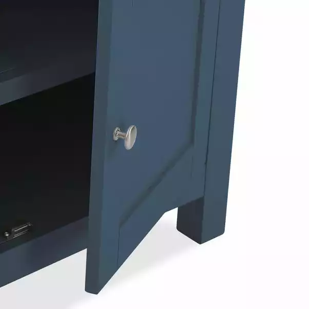 Dunelm Bromley Blue Wide TV Stand 8 Dunelm Bromley Blue Wide TV Stand - Image 6