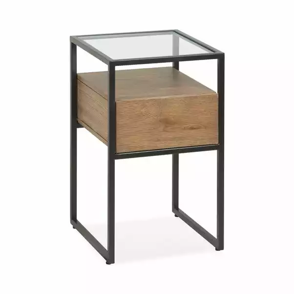 Dunelm Dillon Side Table Oak 5 Dunelm Dillon Side Table Oak - Image 3