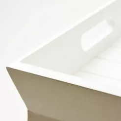 Dunelm White Wooden Breakfast Tray 7 Dunelm White Wooden Breakfast Tray -Dune Room Furniture Shop 1000163291 alt02