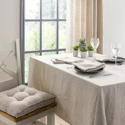 The Edited Life Set Of 4 Cartmel Natural Linen Napkins -Dune Room Furniture Shop 1000163301 alt02