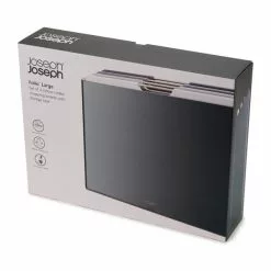 Set Of 4 Joseph Joseph Large Graphite Folio Chopping Boards 10 Set Of 4 Joseph Joseph Large Graphite Folio Chopping Boards -Dune Room Furniture Shop 1000165833 alt02