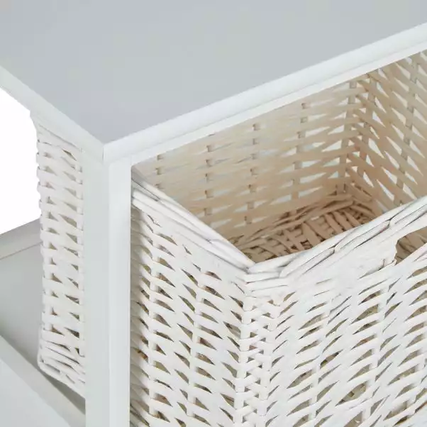 Dunelm White Storage Unit 6 Dunelm White Storage Unit - Image 4