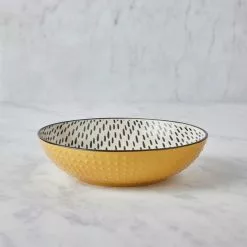 Dunelm Global Ochre Stoneware Ramen Bowl -Dune Room Furniture Shop 1000167936 alt01