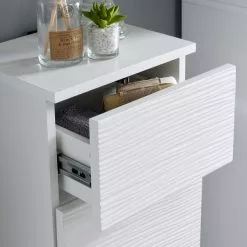Lloyd Pascal White Wave Floor Cabinet 11 Lloyd Pascal White Wave Floor Cabinet -Dune Room Furniture Shop 1000168998 alt03