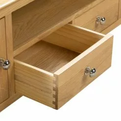 Julian Bowen Cotswold Widescreen TV Unit 9 Julian Bowen Cotswold Widescreen TV Unit -Dune Room Furniture Shop 1000169298 alt03