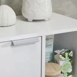 Lloyd Pascal Jaxon White Console Unit With Open Shelves 11 Lloyd Pascal Jaxon White Console Unit With Open Shelves -Dune Room Furniture Shop 1000182102 alt03