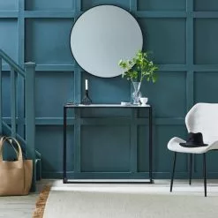 Dunelm Sullivan Black Slim Console Radiator Cover 10 Dunelm Sullivan Black Slim Console Radiator Cover -Dune Room Furniture Shop 1000182192 alt01