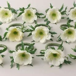 Dunelm Set Of 12 Anemone Napkin Rings 7cm -Dune Room Furniture Shop 1000182745 alt02