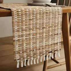 The Edited Life Banana Leaf Table Runner -Dune Room Furniture Shop 1000182762 alt02