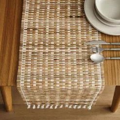 The Edited Life Banana Leaf Table Runner -Dune Room Furniture Shop 1000182762 alt03