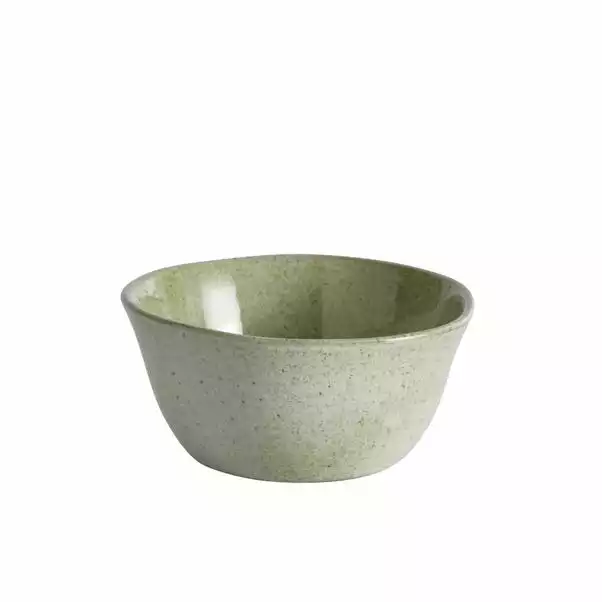 Dunelm Amalfi Sage Stoneware Dip Bowl 4 Dunelm Amalfi Sage Stoneware Dip Bowl - Image 2