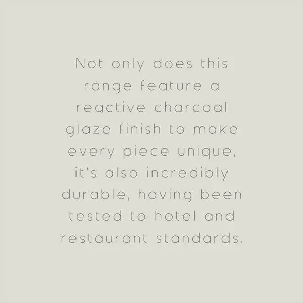 The Edited Life Urban Charcoal 12 Piece Dinner Set 5 The Edited Life Urban Charcoal 12 Piece Dinner Set - Image 3