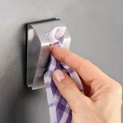 Dunelm Silver Tea Towel Hook