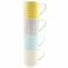 Dunelm Set Of 4 Geo Skandi Stackable Mugs 2 Dunelm Set Of 4 Geo Skandi Stackable Mugs -Dune Room Furniture Shop 30158900